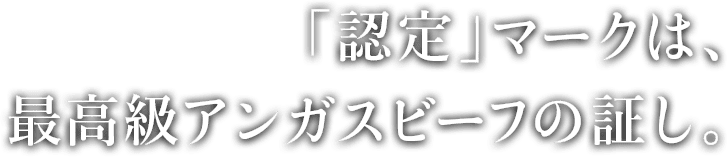 高品質なアンガス牛を、日本流に愉しむ。